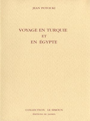 cover image of Voyage en Turquie et en Egypte
